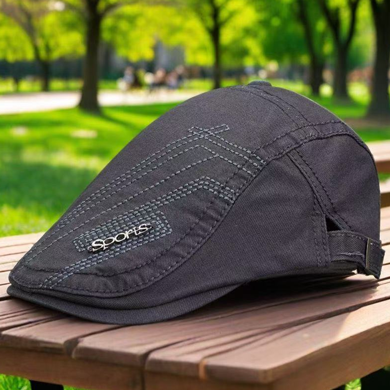 Klassische Flachmütze für alle Jahreszeiten – atmungsaktiv, bequem & zeitlos – ideal für Freizeit & Alltag