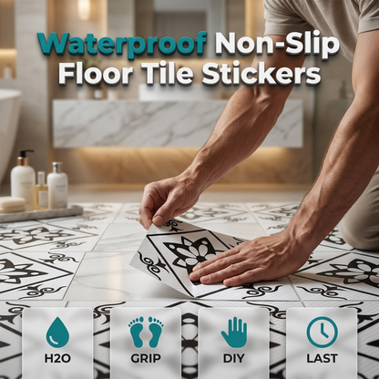 Rutschfeste Fliesensticker – wasserfest & pflegeleicht – ideal für Küche & Bad🛁🏠