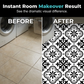 Waterproof & Non-Slip Floor Tile Stickers for Kitchen & Bathroom