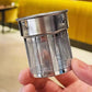 🔥 50 % Rabatt! 🥤 Große Borosilikatglas Trinkflasche mit Schutzhülle & Teesieb