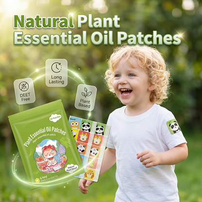 Mückenabwehr-Aufkleber mit ätherischen Ölen – für Babys & Kinder – praktisch & sicher🦟🌿