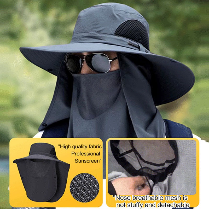 🧢 50% RABATT! ⛰️ Sonnenhut für Bergsteiger – UV-Schutz, Atmungsaktiv & Perfekt Für Hochtouren, Wandern & Outdoor-Abenteuer 🧗‍♂️