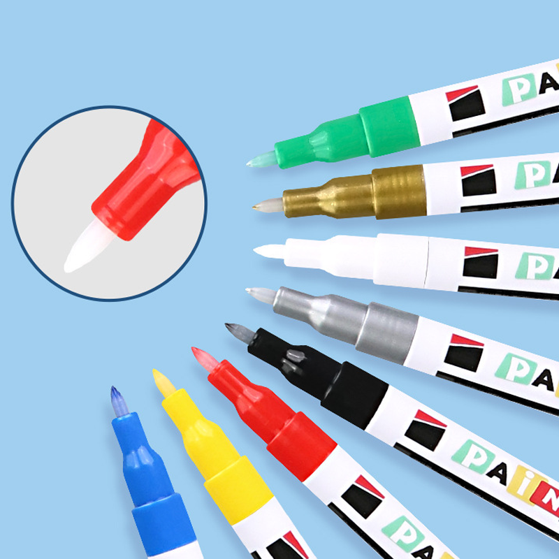 🎁1 + 1 GRATIS🎨Großraum-Paint-Marker für Kunst & Basteln – deckend, langlebig & präzise – ideal für DIY-Projekte, Glas, Holz & Stein