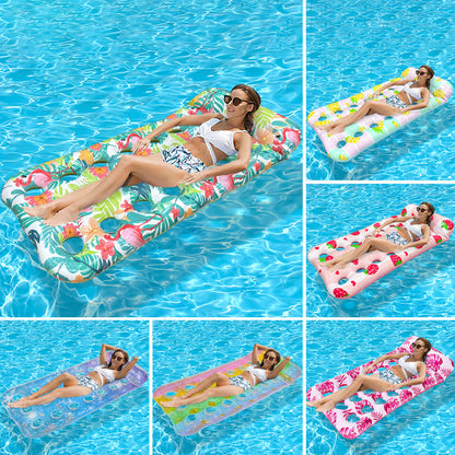 🔥Solange der Vorrat reicht 50 % Rabatt!🎉Aufblasbare Schwimmmatte aus verstärktem PVC