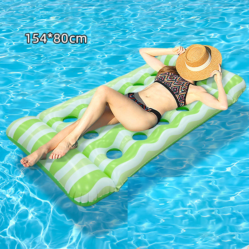 🔥Solange der Vorrat reicht 50 % Rabatt!🎉Aufblasbare Schwimmmatte aus verstärktem PVC