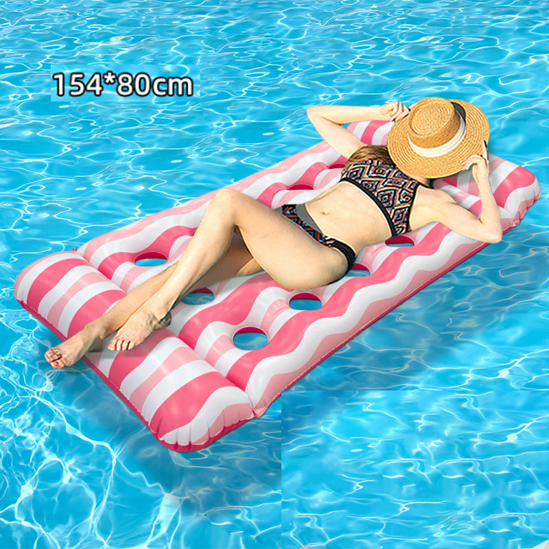 🔥Solange der Vorrat reicht 50 % Rabatt!🎉Aufblasbare Schwimmmatte aus verstärktem PVC