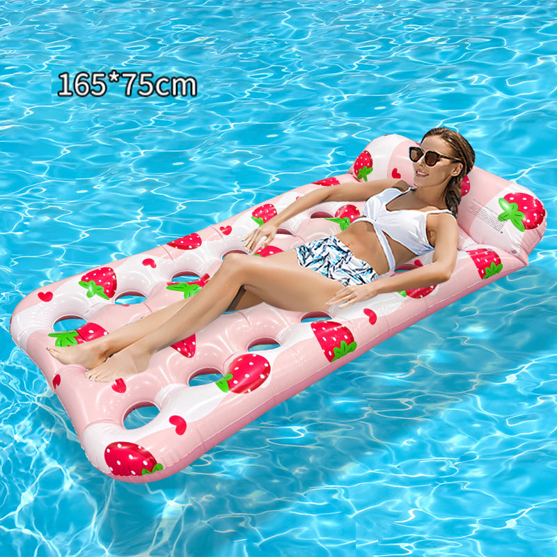 🔥Solange der Vorrat reicht 50 % Rabatt!🎉Aufblasbare Schwimmmatte aus verstärktem PVC