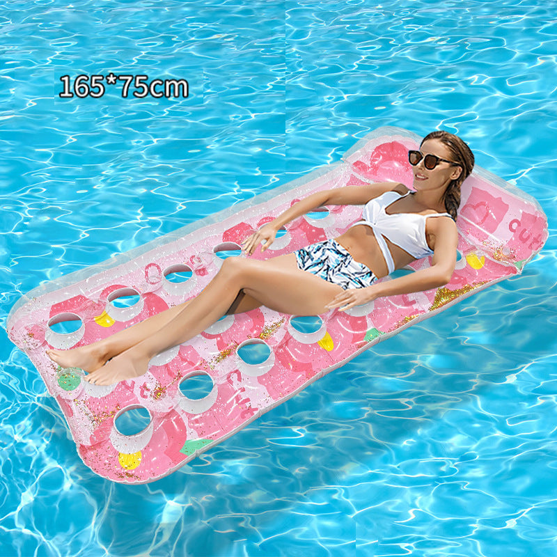 🔥Solange der Vorrat reicht 50 % Rabatt!🎉Aufblasbare Schwimmmatte aus verstärktem PVC