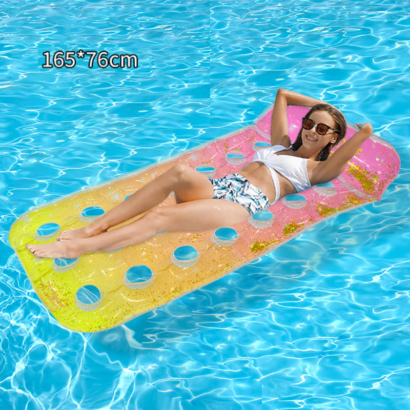 🔥Solange der Vorrat reicht 50 % Rabatt!🎉Aufblasbare Schwimmmatte aus verstärktem PVC