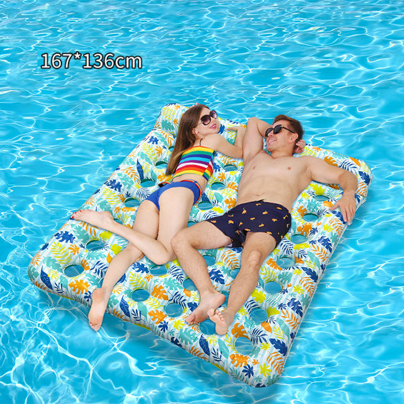 🔥Solange der Vorrat reicht 50 % Rabatt!🎉Aufblasbare Schwimmmatte aus verstärktem PVC