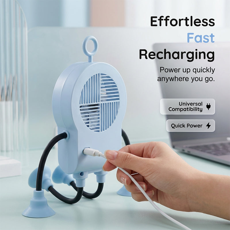 📢Mid-Season Sale: −50% nur für kurze Zeit⏰🤖 LED-Handventilator mit digitaler Anzeige – niedliches Roboter-Design, für Schreibtisch & unterwegs, ideal für heiße Tage 🌬️✨
