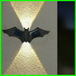 Solartier-Wandleuchte mit Schmetterling & Fledermaus – wasserdicht, LED & energiesparend – dekorativ für Garten, Terrasse & Hauswand🦋💡