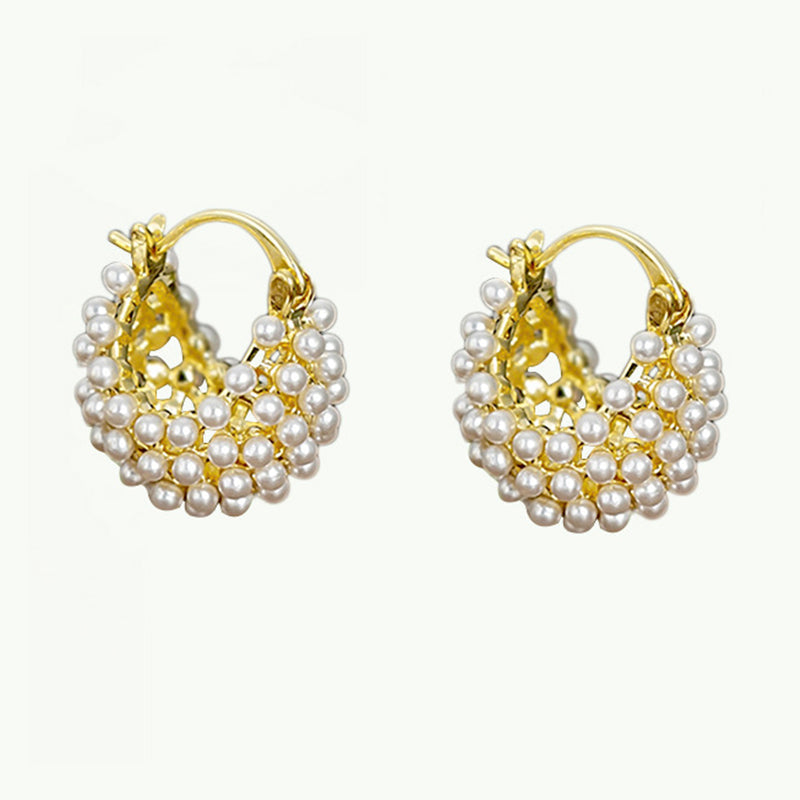 💫 50 % RABATT 💎 Französische Perlen-Ohrringe – elegant, vielseitig & zeitlos, Luxus-Ohrclips für Damen