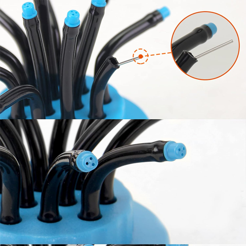 Flexibler Gartensprinkler mit 12 Düsen – einstellbar & gleichmäßige Bewässerung – ideal für Rasen, Beete & Pflanzen💧🌱