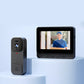 📹 Intelligente Video-Türklingel mit Display – kabellose Gegensprechanlage, HD-Überwachung & Nachtsicht für mehr Sicherheit zu Hause 🏠