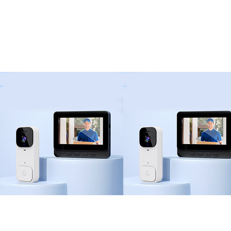 📹 Intelligente Video-Türklingel mit Display – kabellose Gegensprechanlage, HD-Überwachung & Nachtsicht für mehr Sicherheit zu Hause 🏠