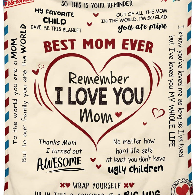 Muttertagsdecke aus Flanell – nur heute 50% – perfektes Geschenk für Mama💐💝
