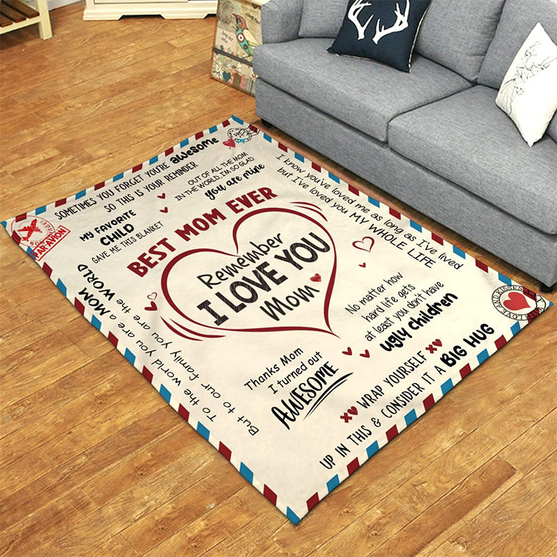 Muttertagsdecke aus Flanell – nur heute 50% – perfektes Geschenk für Mama💐💝