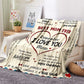 Muttertagsdecke aus Flanell – nur heute 50% – perfektes Geschenk für Mama💐💝
