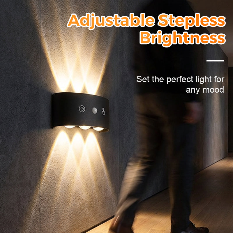 💡 50% RABATT! 🔋 Wiederaufladbare LED-Wandleuchte mit Bewegungssensor – magnetisch, ohne Bohren & Kabel, für Schlafzimmer & Flur
