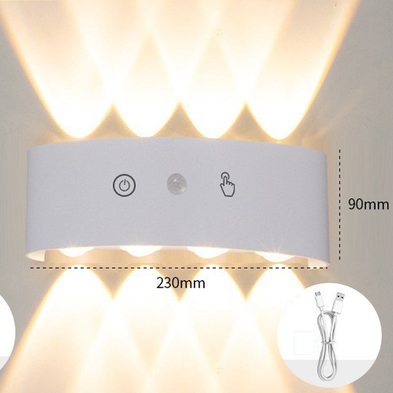 💡 50% RABATT! 🔋 Wiederaufladbare LED-Wandleuchte mit Bewegungssensor – magnetisch, ohne Bohren & Kabel, für Schlafzimmer & Flur