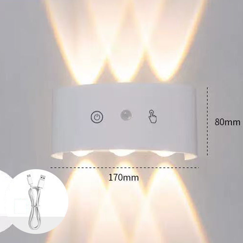 💡 50% RABATT! 🔋 Wiederaufladbare LED-Wandleuchte mit Bewegungssensor – magnetisch, ohne Bohren & Kabel, für Schlafzimmer & Flur