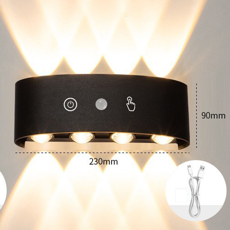 💡 50% RABATT! 🔋 Wiederaufladbare LED-Wandleuchte mit Bewegungssensor – magnetisch, ohne Bohren & Kabel, für Schlafzimmer & Flur