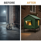 Wasserdichtes Outdoor-Katzenhaus – erhöht, zerlegbar & klappbar – ideal für verwilderte Katzen, Garten & Balkon – wetterfest & flexibel🐱🏠