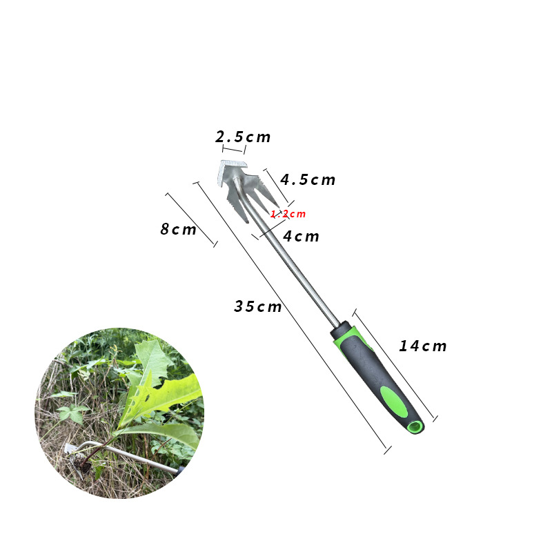 Multifunktionale Unkraut- & Wurzelziehschaufel – zum Jäten, Lockern & Umpflanzen – ideal für Garten, Beet & Rasen