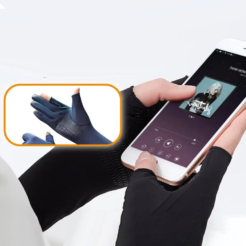 Cycling Sun Protection Ice Silk Arm Sleeves