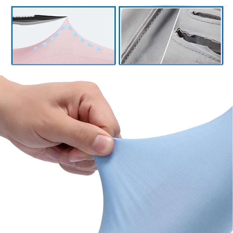 Cycling Sun Protection Ice Silk Arm Sleeves