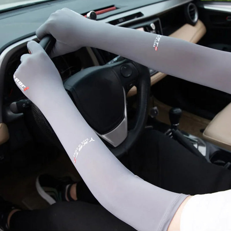 Cycling Sun Protection Ice Silk Arm Sleeves