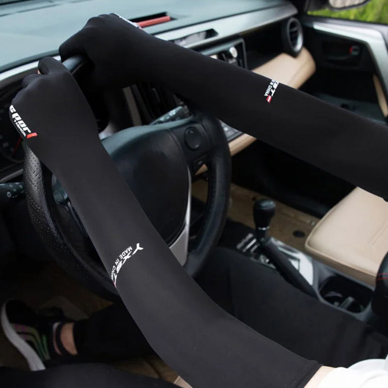 Cycling Sun Protection Ice Silk Arm Sleeves