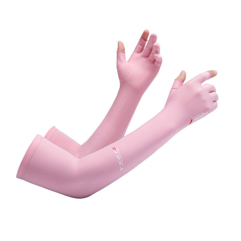 Cycling Sun Protection Ice Silk Arm Sleeves