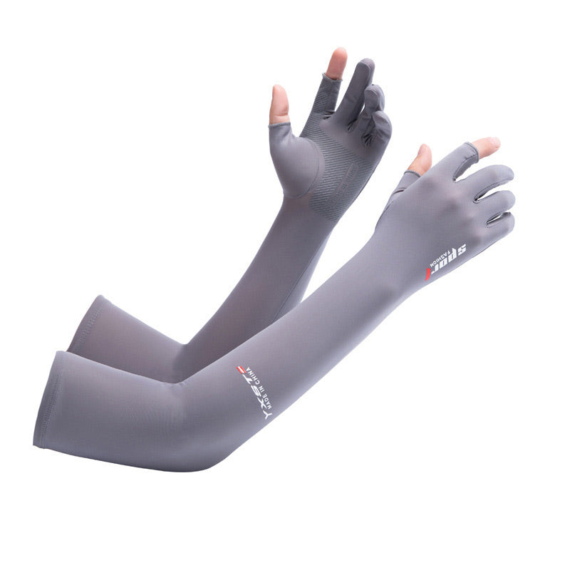 Cycling Sun Protection Ice Silk Arm Sleeves