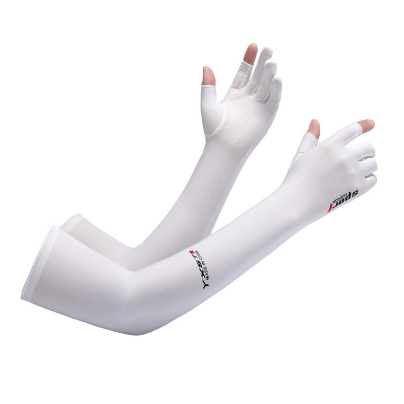 Cycling Sun Protection Ice Silk Arm Sleeves