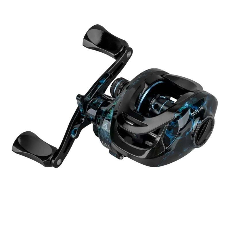 Baitcaster mit Bissalarm & Feineinstellbremse – robust & leise – ideal für professionelles Angeln