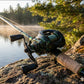 Baitcaster mit Bissalarm & Feineinstellbremse – robust & leise – ideal für professionelles Angeln
