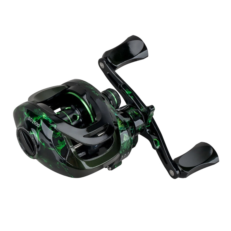 Baitcaster mit Bissalarm & Feineinstellbremse – robust & leise – ideal für professionelles Angeln