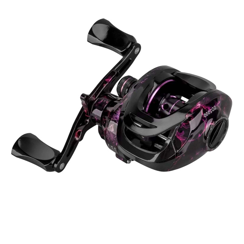 Baitcaster mit Bissalarm & Feineinstellbremse – robust & leise – ideal für professionelles Angeln