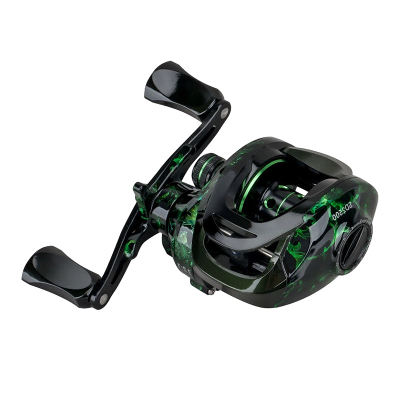 Baitcaster mit Bissalarm & Feineinstellbremse – robust & leise – ideal für professionelles Angeln