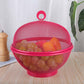 Kreativer Obst- & Gemüsekorb mit Deckel – zum Waschen, Abtropfen & Aufbewahren – platzsparend, praktisch & hygienisch – ideal für Küche & Kühlschrank🍎🥬