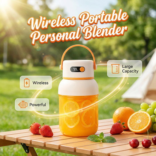 📢📢50 % RABATT!! ⏰ Tragbarer Personal-Blender für Shakes & Smoothies | USB-wiederaufladbarer Mini-Entsafter-Becher