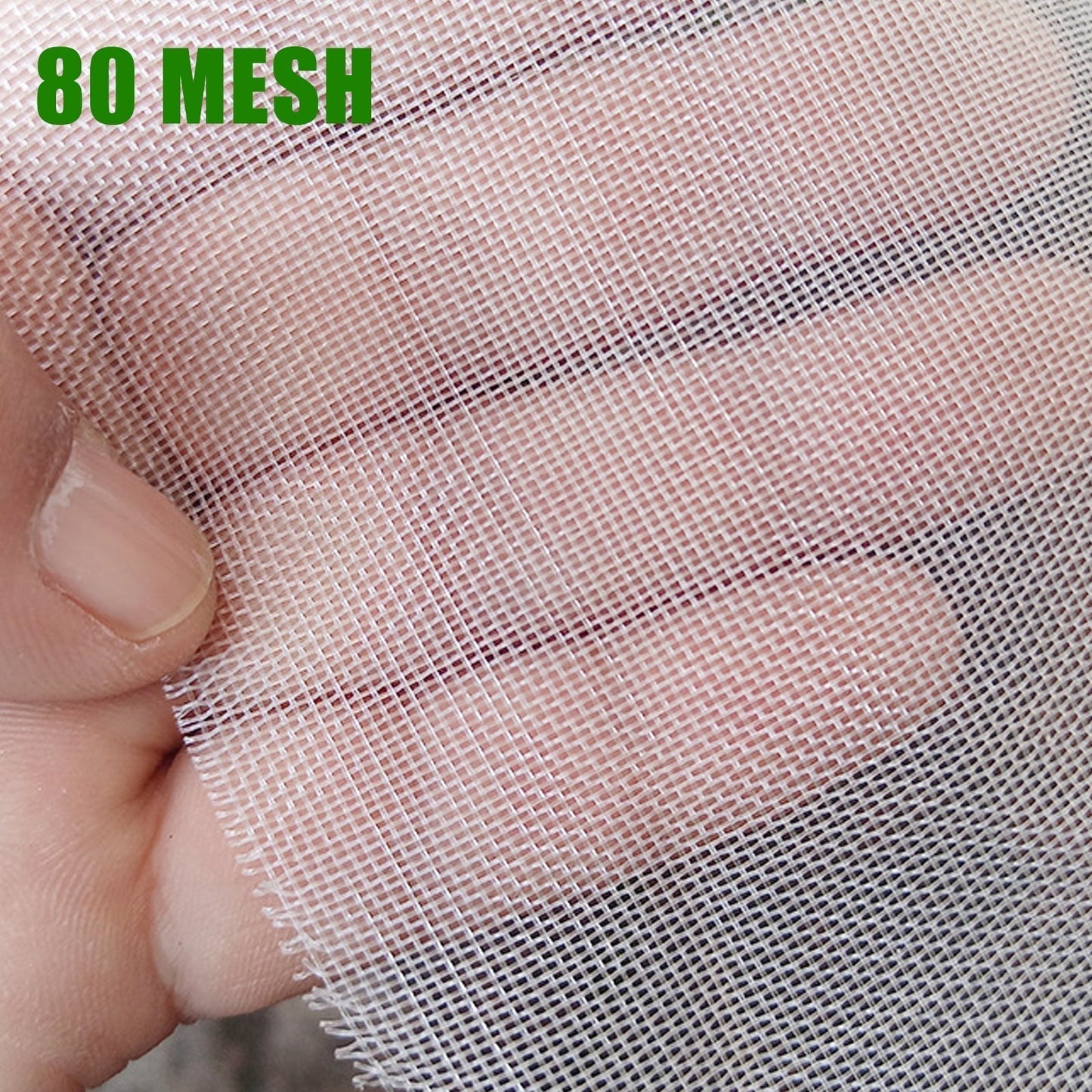 Insektenschutznetz für Gewächshäuser – aus Nylon/Kunststoff, alterungsbeständig & zuschneidbar – ideal für Pflanzen, Obst & Gemüse – schützt vor Schädlingen