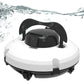 Poolroboter Akku, Akkulaufzeit 130 Minuten, maximale Neigung 18 °, Selbstparken, kabelloser automatischer Poolreiniger, Poolreinigungsroboter, geeignet für flache Pools bis 100 m ²