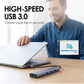 Tragbarer 5-in-1 USB-C Hub – mit 4K HDMI-Ausgang – ideal für Laptop, Tablet & Zuhause – schnell & vielseitig
