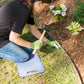 🌿🏡 Schwarze Rasenkante aus PE-Kunststoff – Flexible Gartenbegrenzung für Rasen, Beete und Wege