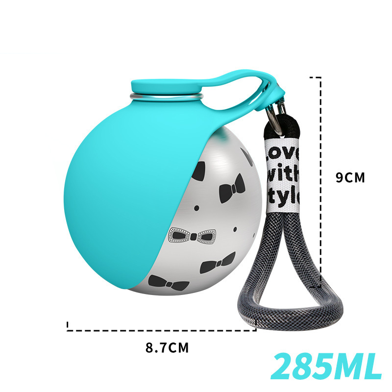 💧 50 % Rabatt – Tragbarer Falt-Trinkbecher aus 304er Edelstahl – BPA-frei, leicht zu reinigen & mit praktischem Tragegriff – für Hunde & Katzen ✨