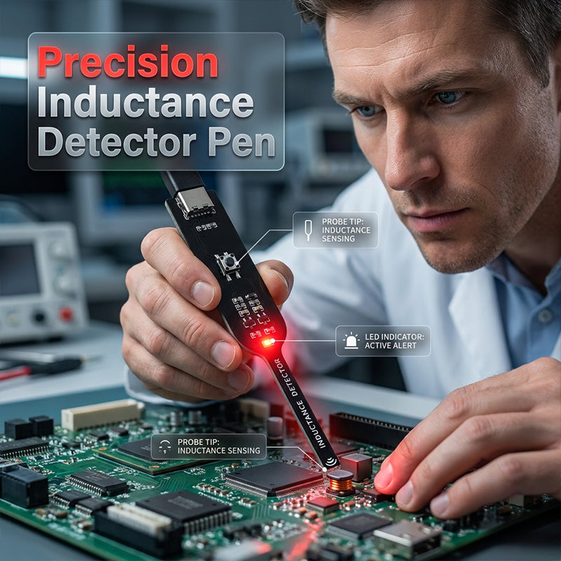 USB-C- Induktanz-Detektor-Stift für die Hauptplatinenreparatur – schnelle Fehlersuche, kompakt & präzise – ideal für Techniker & Bastler