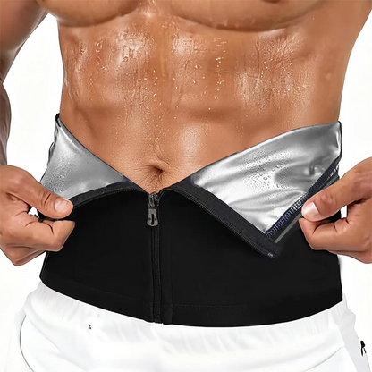 Schweiß-Taille Gürtel – Figurformend, Rückenstütze & Sauna Effekt 🔥 Für Fitness & Alltag